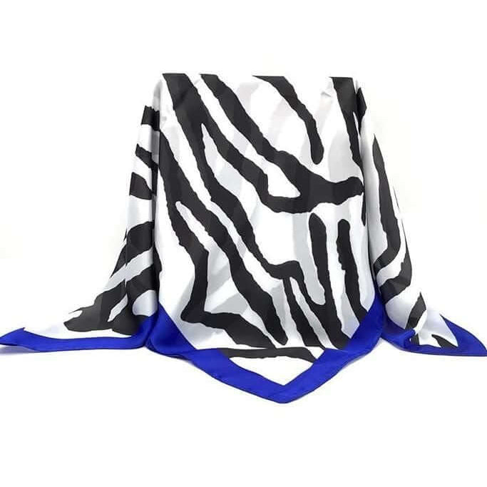 Animal Print Neck Scarf , scarf, neck scarf, neckerchief