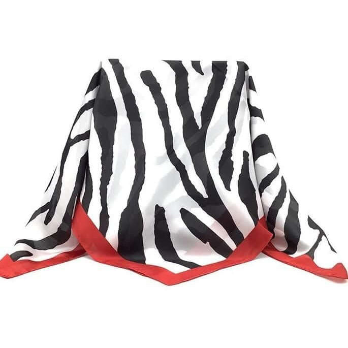 Animal Print Neck Scarf , scarf, neck scarf, neckerchief