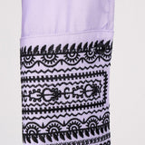 Lilac Blouse with Embroidery , bluse damen, bluse lilac