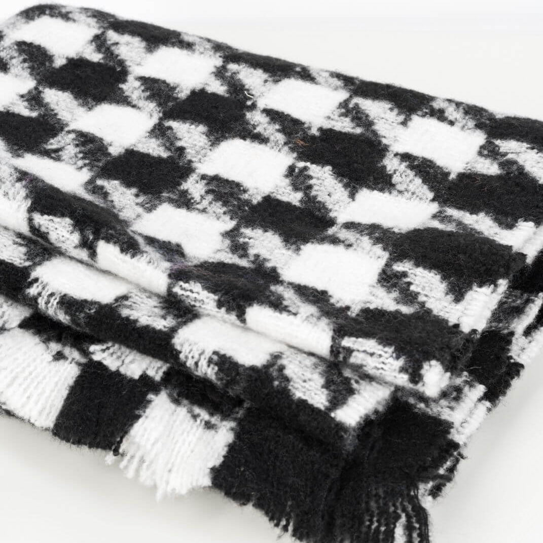 check print scarf, winter scarf, long scarves women, thick scarves