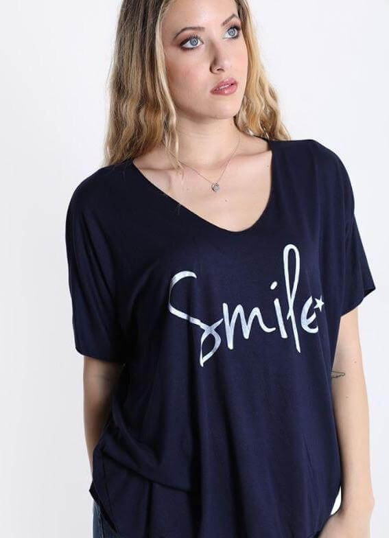 Cotton T-Shirt Smile JASPER