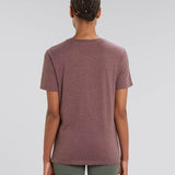 Cotton Unisex T-shirts Indian Red JASPER