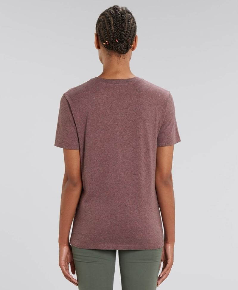 Cotton Unisex T-shirts Indian Red JASPER