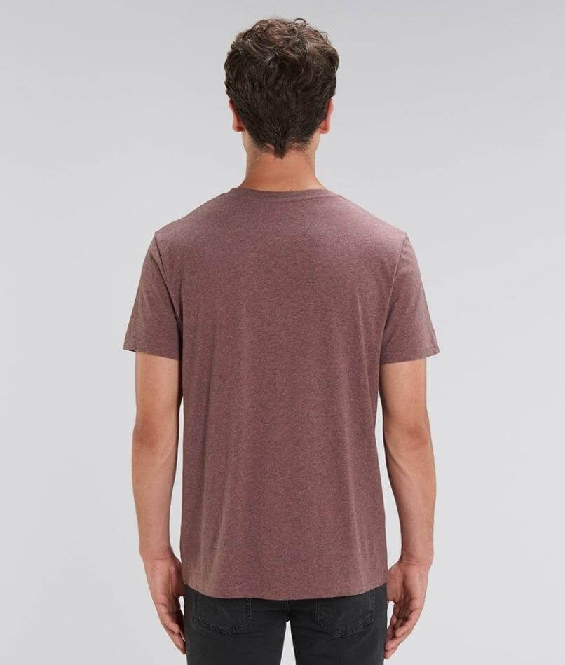 Cotton Unisex T-shirts Indian Red JASPER