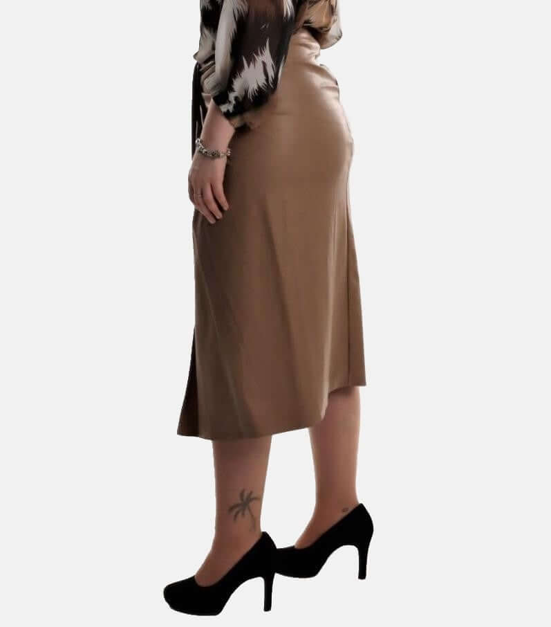 Egyptian Faux Leather Skirt JASPER