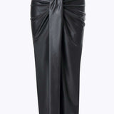 Egyptian Faux Leather Skirt JASPER
