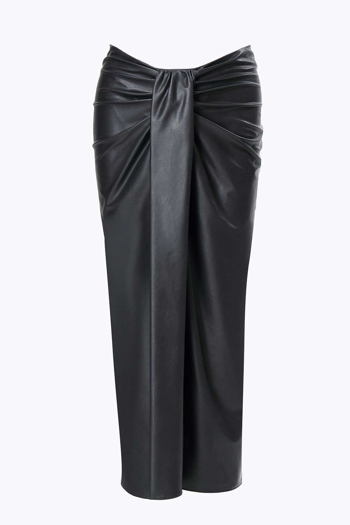 Egyptian Faux Leather Skirt JASPER