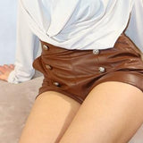 Faux Leather Shorts JASPER Mode