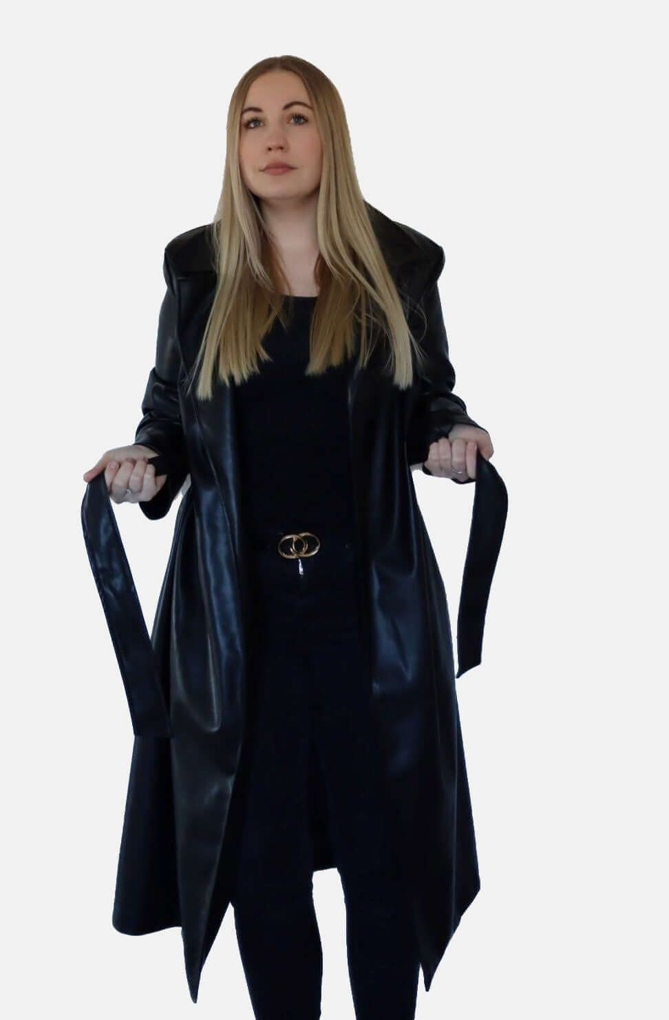 Faux Leather Trench coat JASPER