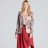 floral pattern blazer, floral print blazer , blazer women