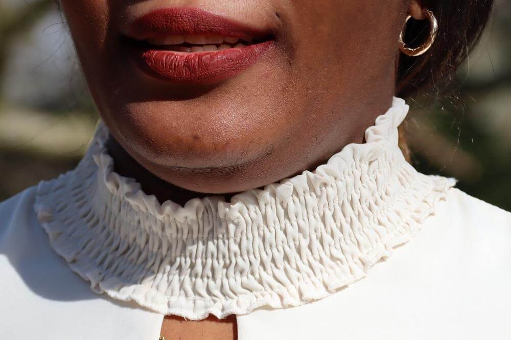 Halter Gathers-Neck Blouse ,blouse