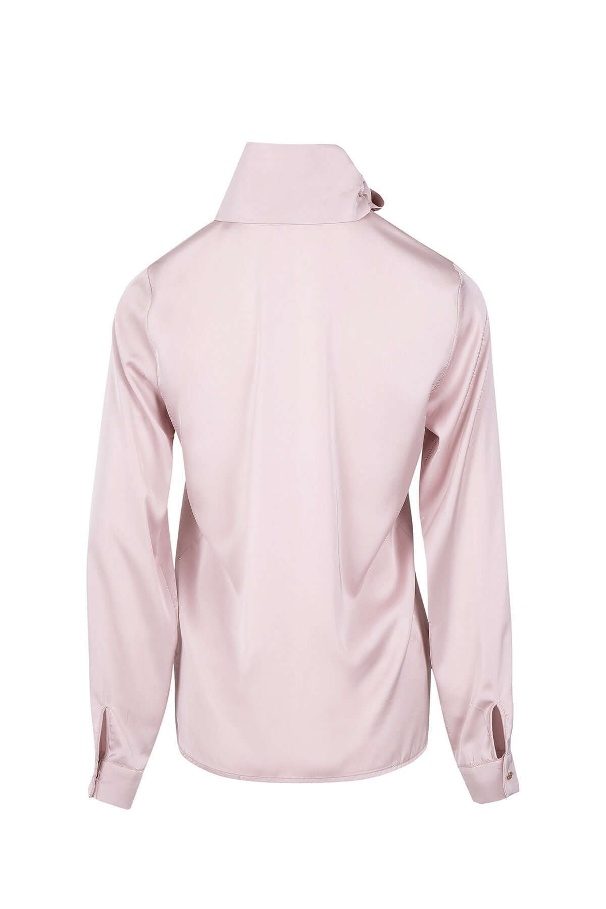 High Neck Shirt High Neck Shirt, Silk Shirt, Shirt woman, Shirt for business meetings