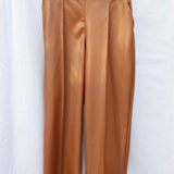 Faux Leather Culotte
