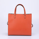 Leather Bag with Shoulders Strap