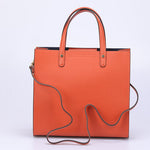Leather Bag with Shoulders Strap 2