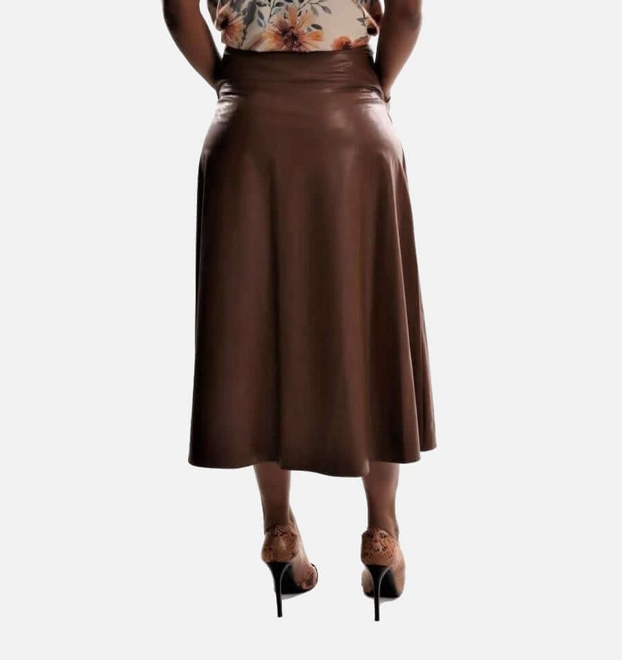 Maxi Leather skirt ,Maxi skirt Leather, Skirt, Leather Skirts, Black Skirt Leather, Brown