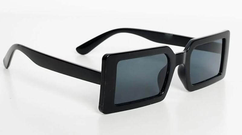 Rectangular Sunglasses black
