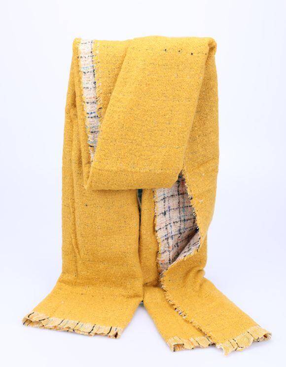 Reversible Fringe Scarf