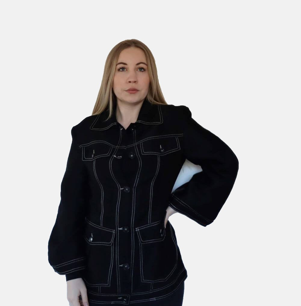 Shacket Jacket, blaze shirt, black blazer cotton