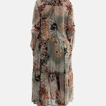 Tie dye Gathers Dress JASPER Mode