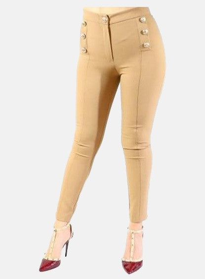Trousers with Buttoned Crest JASPER