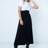 Wide Leg Trousers with Belt