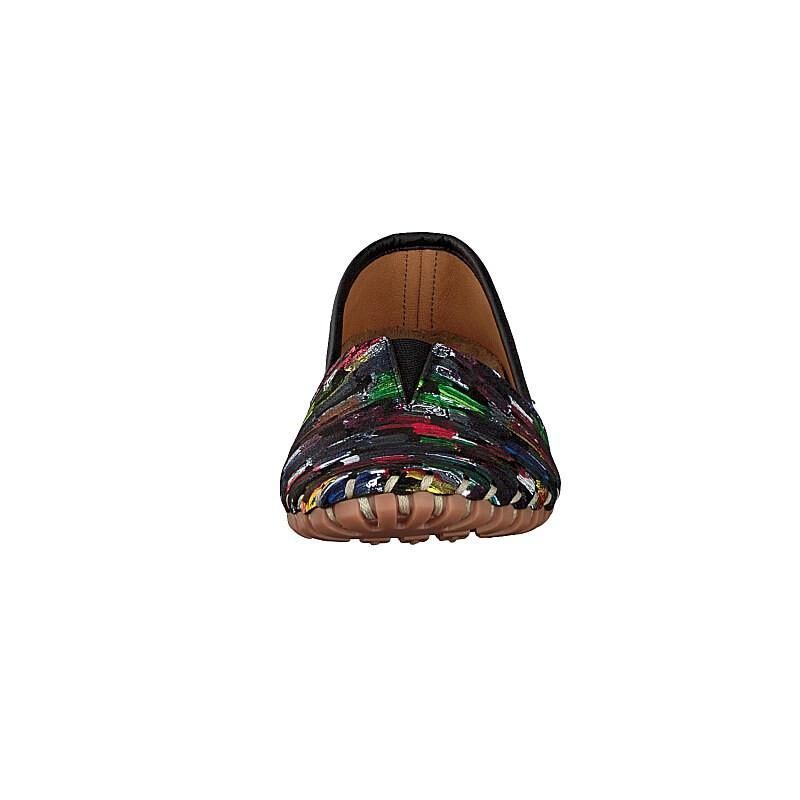 Women Shoe Ballerina Black Gemini, Graphic arts Shoe