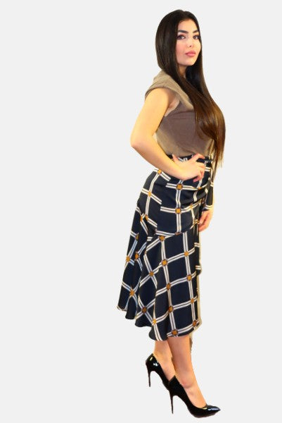 Wrap Cube Skirt JASPER Mode, Wrap Skirt Pattern, boohoo wrap Skirt, Maxi Wrap Skirt