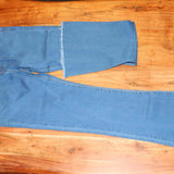 flare jeans, ripped edge jeans, blue jeans, jeans woman