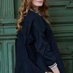 Shirt with colortone Cuffs , Oversized Shirt