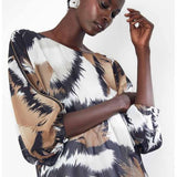 Tiger prints blouse, animal prints blouse, animal print top woman, blouse woman, top friezeit frauen