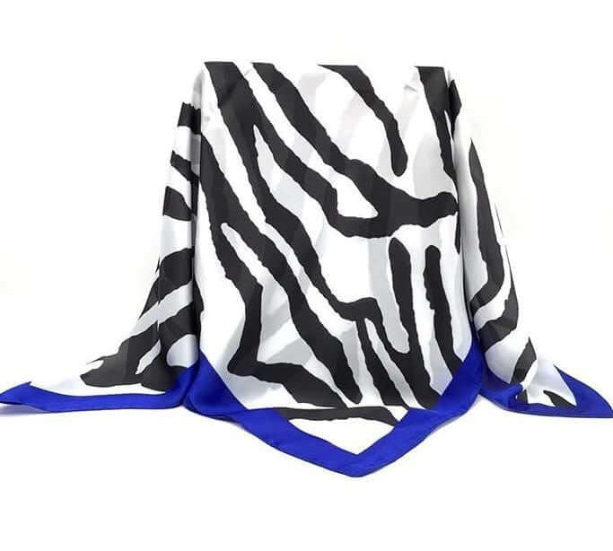 Animal Print Neck Scarf , scarf, neck scarf, neckerchief