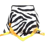 Animal Print Neck Scarf , scarf, neck scarf, neckerchief