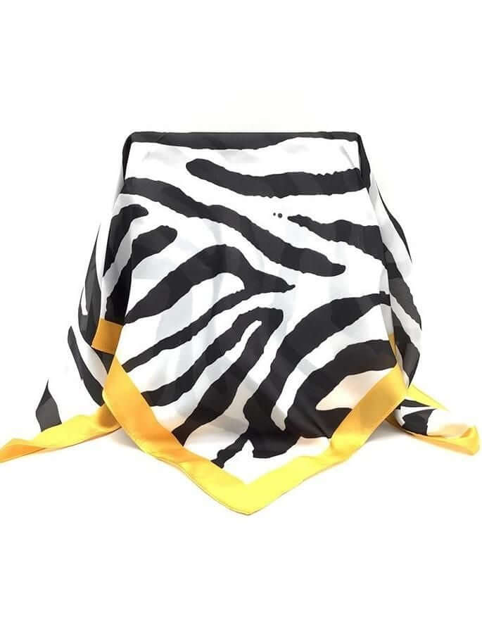 Animal Print Neck Scarf , scarf, neck scarf, neckerchief
