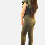 Bell Sleeves Jumpsuit, jumpsuits, jumpsuit olive, jumpsuit women