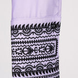 Lilac Blouse with Embroidery , bluse damen, bluse lilac