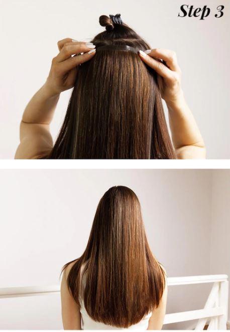 Clip-In: 55cm/Chesnut Brown JASPER