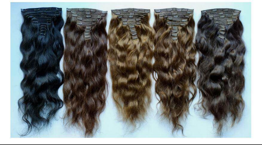 Clip-In: 55cm/Chesnut Brown JASPER