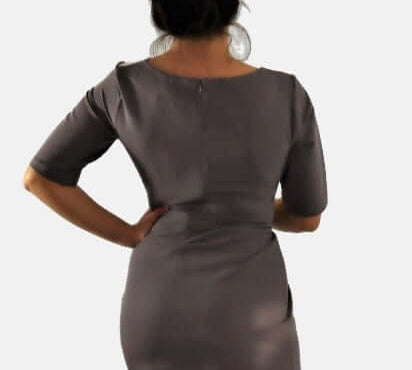 Color Block Dress Globaltex