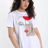 Cotton T-Shirt Artistic JASPER