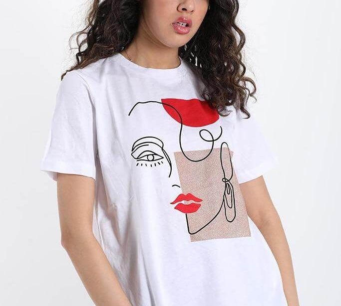 Cotton T-Shirt Artistic JASPER