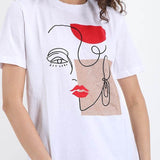 Cotton T-Shirt Artistic JASPER