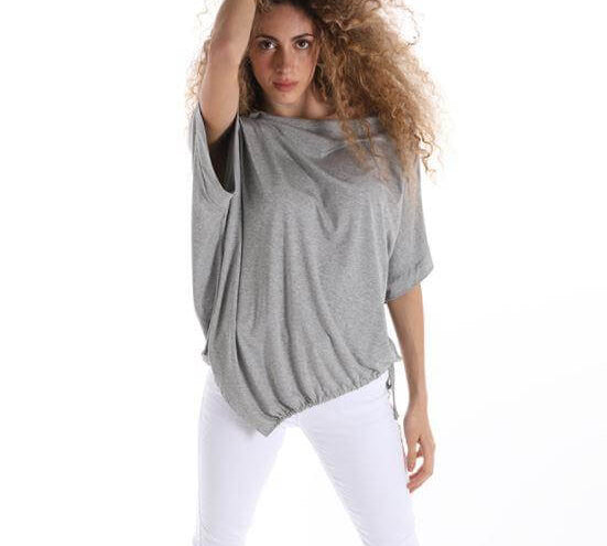 Cotton T-shirts with Drawstrings JASPER