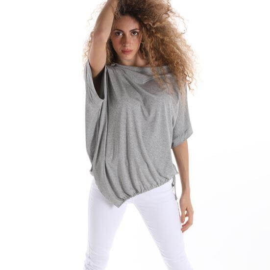 Cotton T-shirts with Drawstrings JASPER