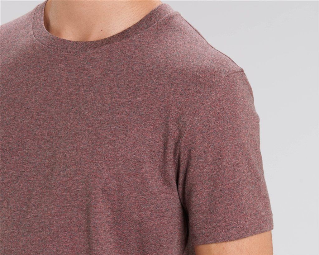 Cotton Unisex T-shirts Indian Red JASPER