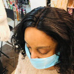 Curly Weave-in Extensions: 25cm/Black JASPER