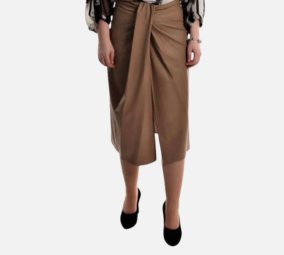 Egyptian Faux Leather Skirt JASPER