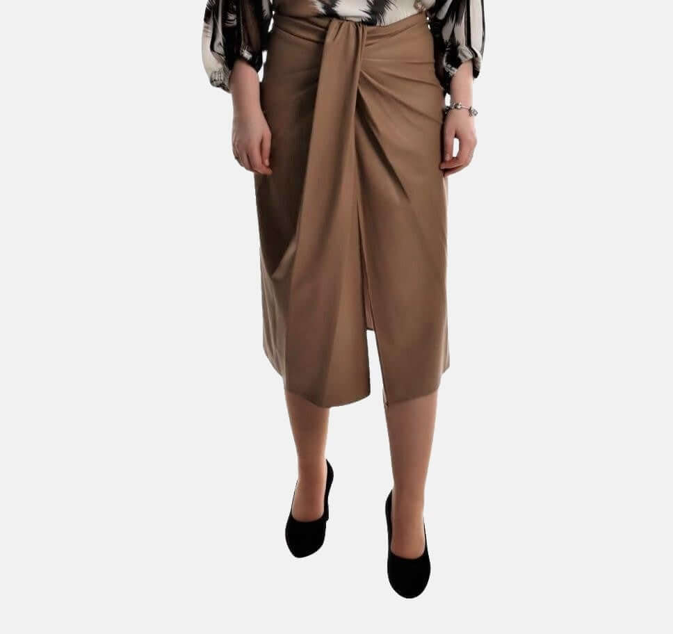 Egyptian Faux Leather Skirt JASPER