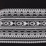 Embroidered Black Dress JASPER