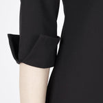 Embroidered Black Dress JASPER